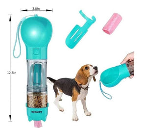 Garrafa Bebedouro 4 em 1 para Viagens com Pets - Mandatory