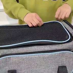 Bolsa de Transporte para Pets Expansível para Viagens e Avião