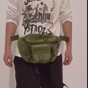 Bolsa Tática Utilitária para Camping, Trilhas e Aventuras ao Ar Livre